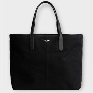 Zadig Voltaire Bags Nwt Zadig Voltaire Mick Wings Black Tote